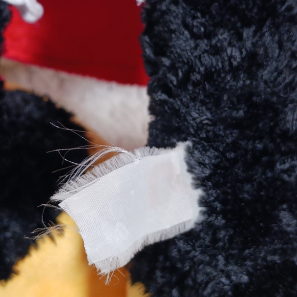 Disney Store Minnie Mouse Red Polka Dot Velour Plush 20" Doll Exclusive Patch - Picture 11 of 11